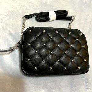 Small black crossbody bag